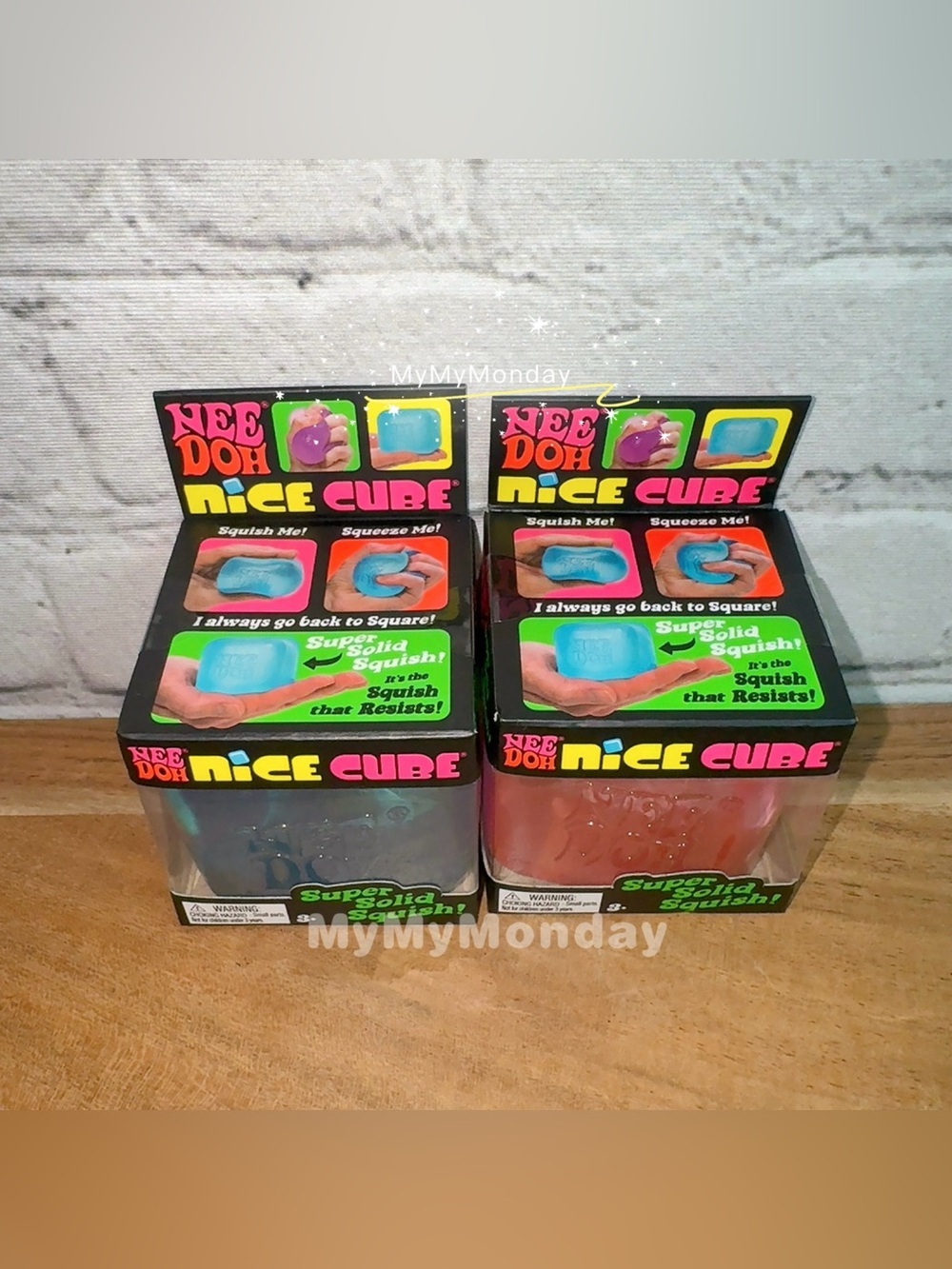 NeeDoh Nice Cube Squishy Bundle - Picture 2 of 3